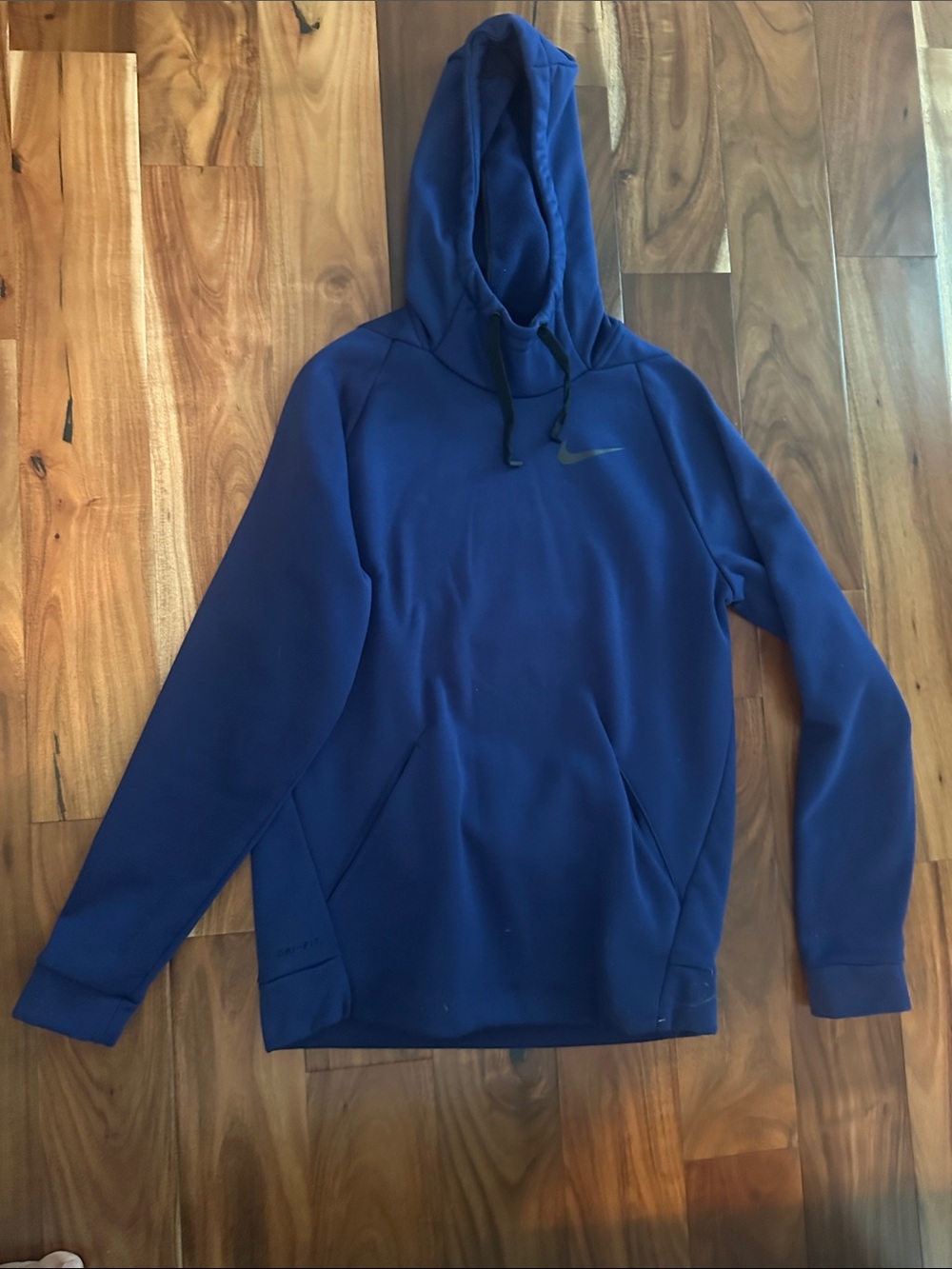 Nike Men's Navy Blue Performance Hoodie